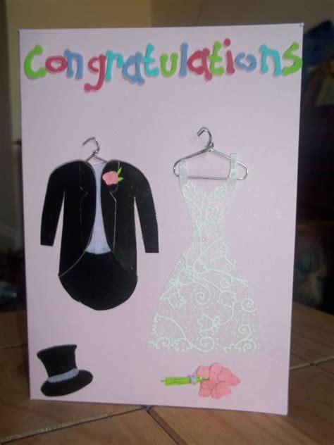 Congratulations on your wedding day and best wishes for a happy life together! DIY Congratulations Wedding Card | Weddingbee Photo Gallery