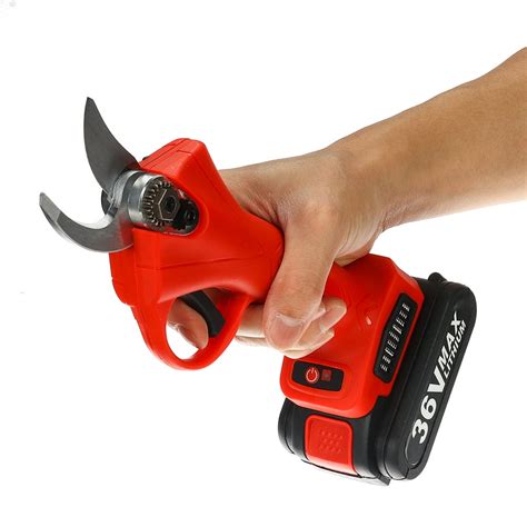 Professional Cordless Electric Pruning Shears36v Branch Cutter