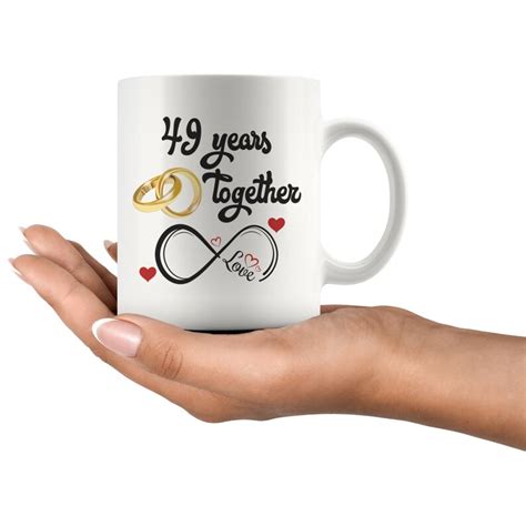 49th Wedding Anniversary T For Him And Her 49th Etsy