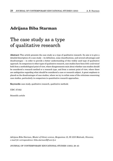 Research Methodology Qualitative Case Study For Info Technology And