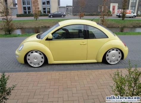 Yellow Bug With 19 Tsw Baby Cows My Dream Car Dream Cars Volkswagen