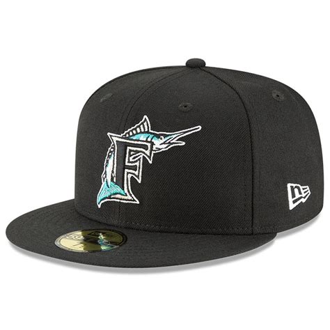 Florida Marlins New Era Cooperstown Collection Wool 59fifty Fitted Hat