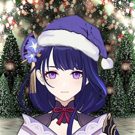 Ei Baal Raiden Shogun Christmas Christmas Icons Anime Aesthetic