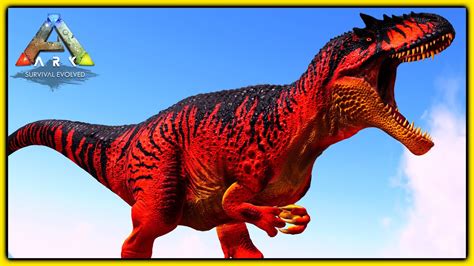 Taming The Evolved Giganotosaurus Ark Caballus Map Ep 45 YouTube