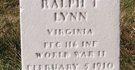 116th Infantry Regiment Roll Of Honor Pfc Ralph T Lynn