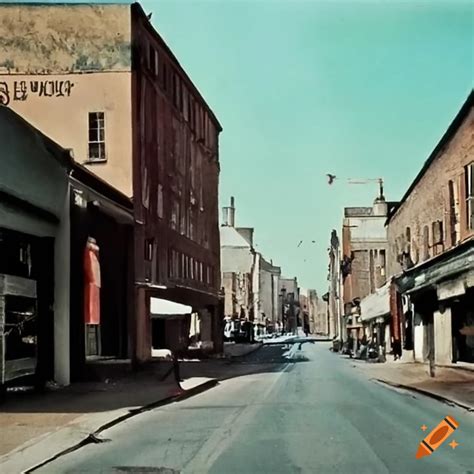Historic Photo Of A Street In Salisbury Rhodesia In 1964