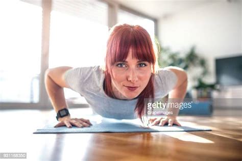 Woman Pushup Home Photos And Premium High Res Pictures Getty Images