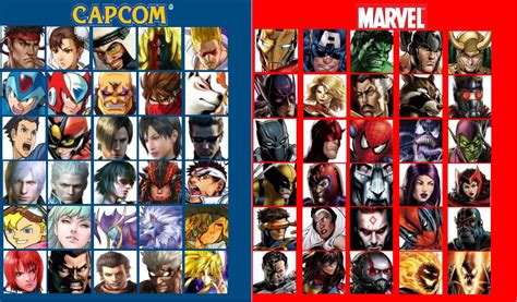 Marvel Vs Capcom 4 My Roster By Kmanx89 On Deviantart