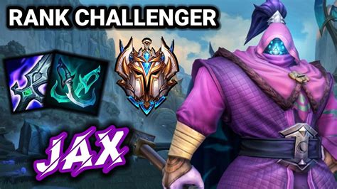 Wild Rift Jax Jungle Challenger Full Ranked YouTube