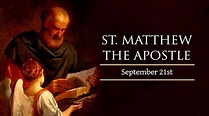 St. Matthew, Apostle