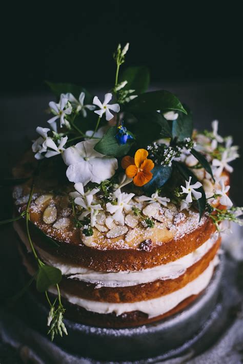 Real Flower Cake