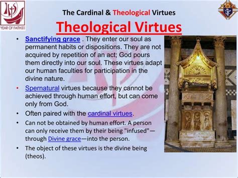 11 Oct 2013 Cardinal And Theological Virtues Ppt