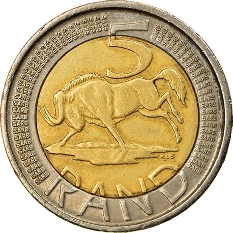 Five Rand Coin From South Africa Online Coin Club