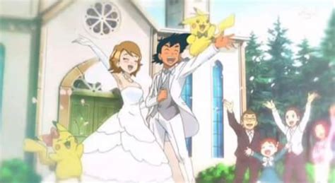 Pokemon Wedding Ash And Serena Dresses Images 2022