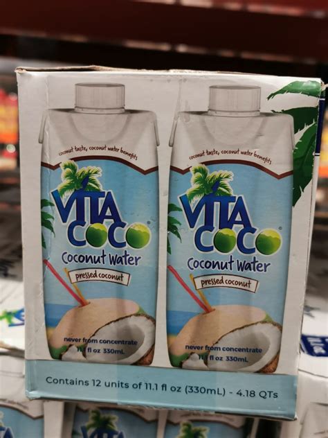 Costco 1321012 Vita Coconut Water1 Costcochaser