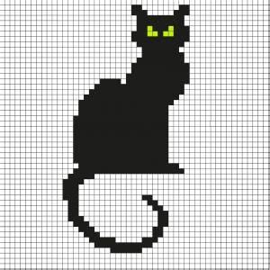 Valeur en cm multiplié par le nombre de dpi souhaité (selon la destination donc) divisé par pouce (2,54). Pixel Art par Tête à modeler | Pixel art halloween, Pixel art et Art halloween