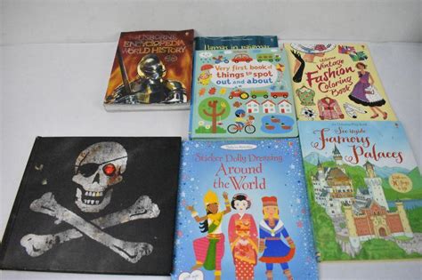 7 Usborne Books World History Famous Palaces