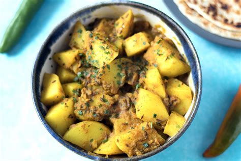 Easy Potato Curry With Cumin Aloo Jeera Vegan Sneaky Veg