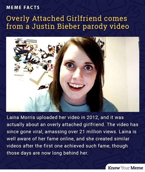 Overly Attached Girlfriend Know Your Meme
