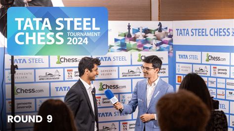 Tata Steel Chess 2024 R9 Abdusattorov Praggnanandhaa Catch Leaders Warmerdam Suffers Worst