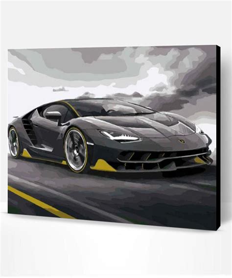 Lamborghini Centenario Cars Paint By Number Paint By Numbers Pro