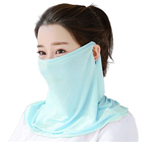 Women Fashion Mouth Cover Anti Uv Dust Proof Breathable Outdoor Face