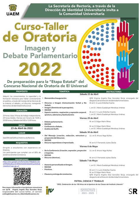 Curso Taller De Oratoria Imagen Y Debate Parlamentario 2022 De