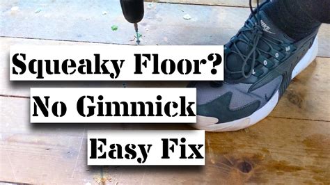 How To Fix Creaking Squeaking Floorboards Under Carpet Diy Youtube