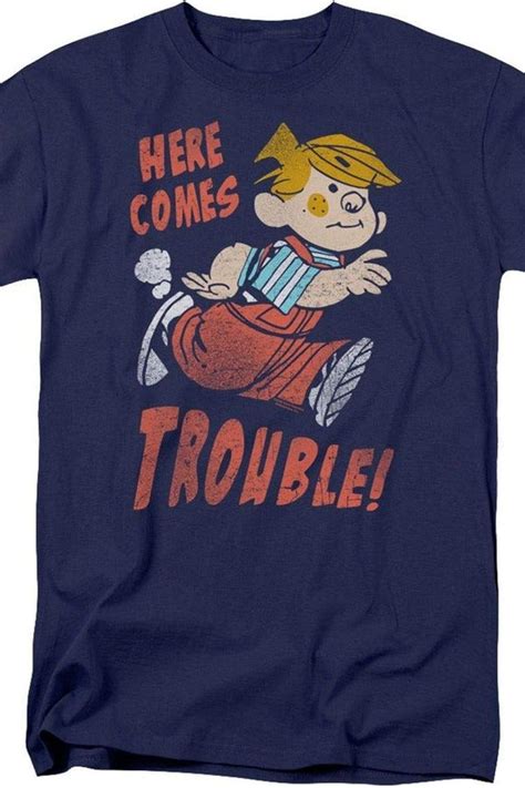 Here Comes Trouble By T Shirt Amazonca Clothing And Accessories