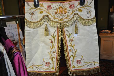 Orbis Catholicus Secundus How To Design A Tabernacle Veil Front And Back