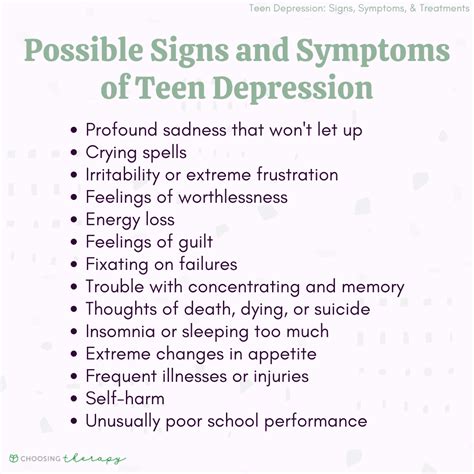 Teen Depression What Are The Signs And Different Treatment Options