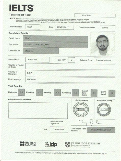 Ielts Rank Card Pdf