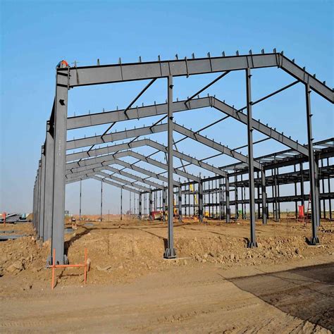 China Double Span Prefabricated Warehouse Steel Structure Metal Building Manufacturers And