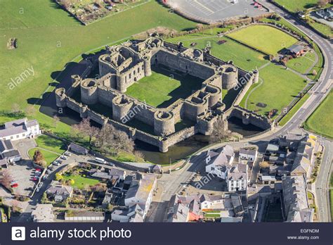 Beaumaris Castle Aerial Hi Res Stock Photography And Images Alamy