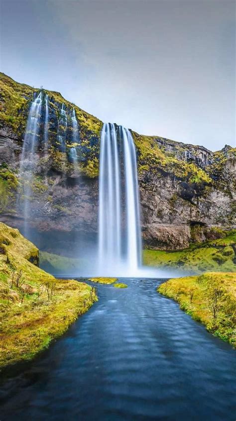 Iceland Waterfalls On Dog Android Iceland Hd Phone Wallpaper Pxfuel