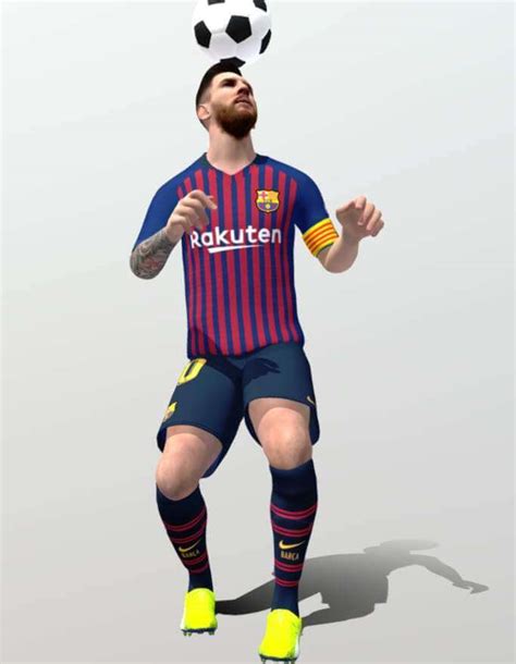 Lionel Messi 3d Model By Tranduyhieu