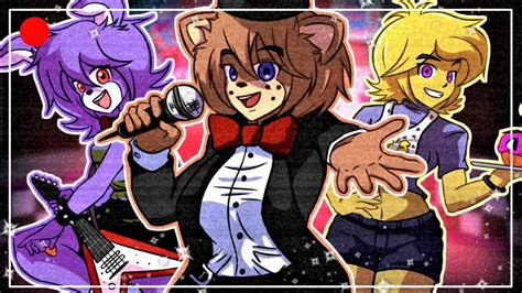 The Fnaf Anime Girls Are Getting Reborn Youtube