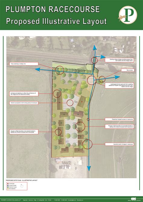 Plumpton Racecourse Board 5 Illustrative Layout Plumpton Parish Council