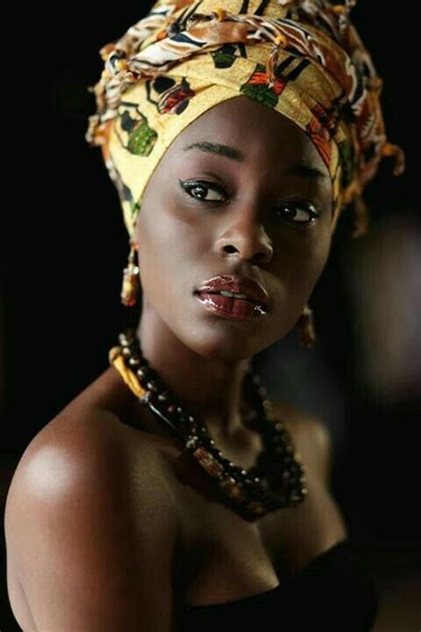 headwarp black beauties beautiful dark skin black is beautiful