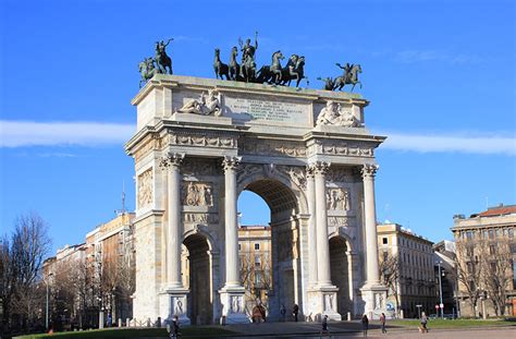 arch of peace one of milan s neoclassical landmarks road to milano