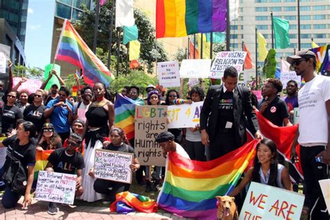 lgbt community and allies make bold statement trinidad and tobago newsday