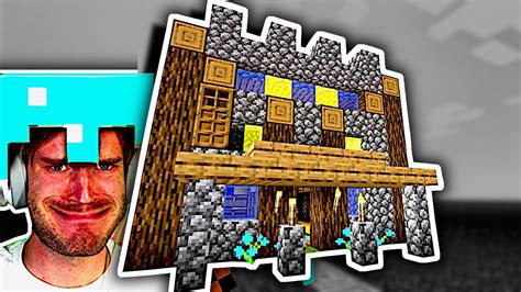 Minecraft How To Build Pewdiepies House In Minecraft Tutorial