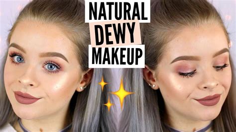 Dewy Minimal Makeup Look Sophdoesnails Ad Youtube