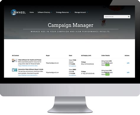 Campaign Manager 50wheel Video Marketing Software And Strategy