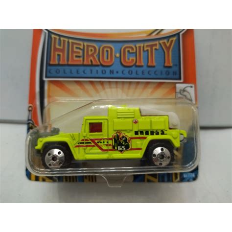 Hummer H1 Fire Rescue Hero City 65 164 Matchbox Box Bcn Stock Cars