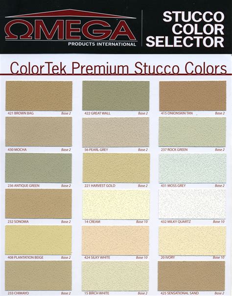 Stucco Color Chart Home Depot Hilma Flemming