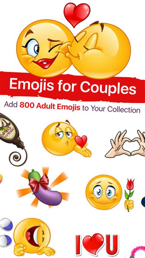 Adult Emoji Icons Romantic And Flirty Texting Free Iphone And Ipad App
