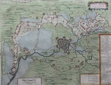 Breda (siege in 1624-1625) by Joan Blaeu, 1649 - CartaHistorica