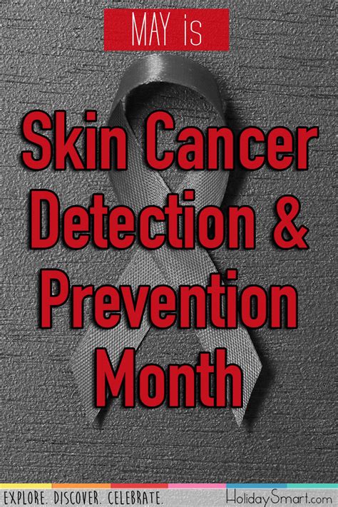 Melanomaskin Cancer Detection And Prevention Month Holiday Smart