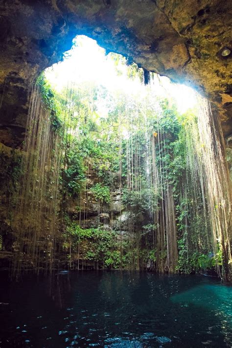The Sacred Cenote Ikkil Explore Shaw